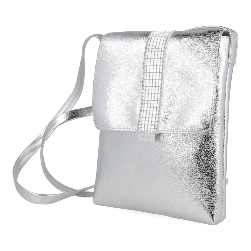 Pampili Tamanco 24-123281000-4 + BOLSA Prata Napa_9__